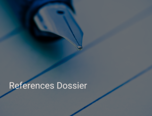 Why You Need a References Dossier